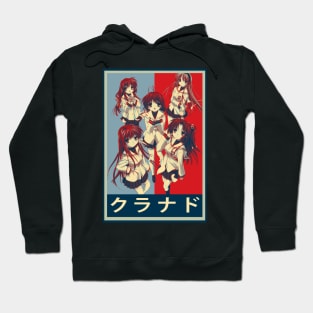 Graphic Characters Clannad Japanese Anime Hoodie